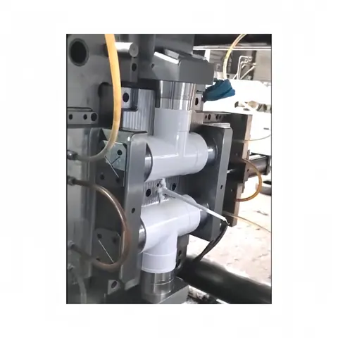 PVC tee fitting trial image used for an observable process review